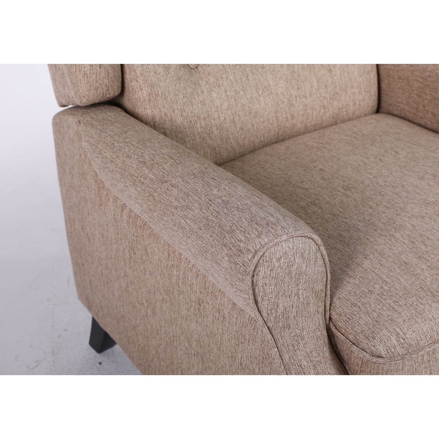 Πολυθρόνα Ανακλινόμενη ArteLibre ALNAIR Καφέ Ύφασμα 78x85x104cm - Hippiehome.gr