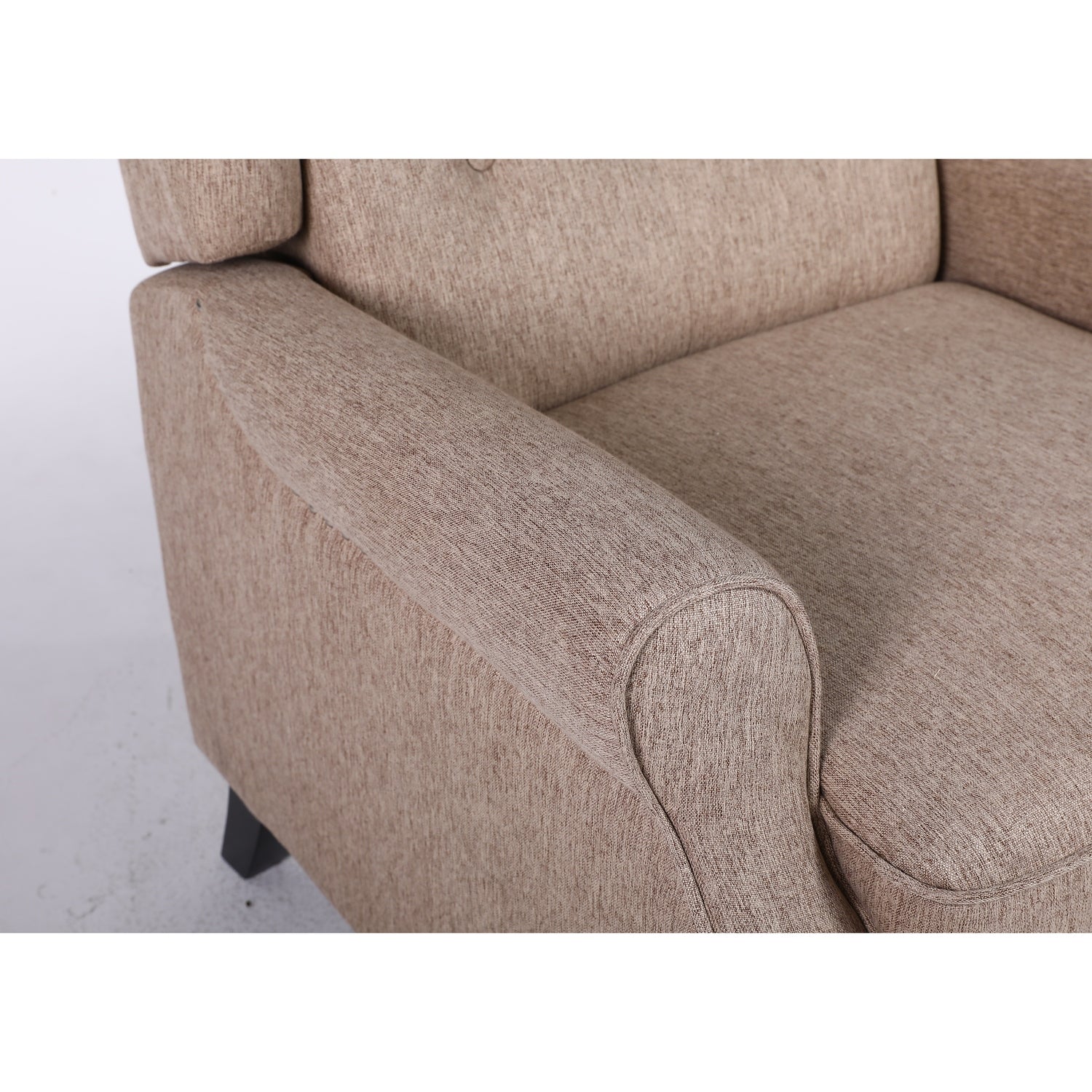 Πολυθρόνα Ανακλινόμενη ArteLibre ALNAIR Καφέ Ύφασμα 78x85x104cm - Hippiehome.gr