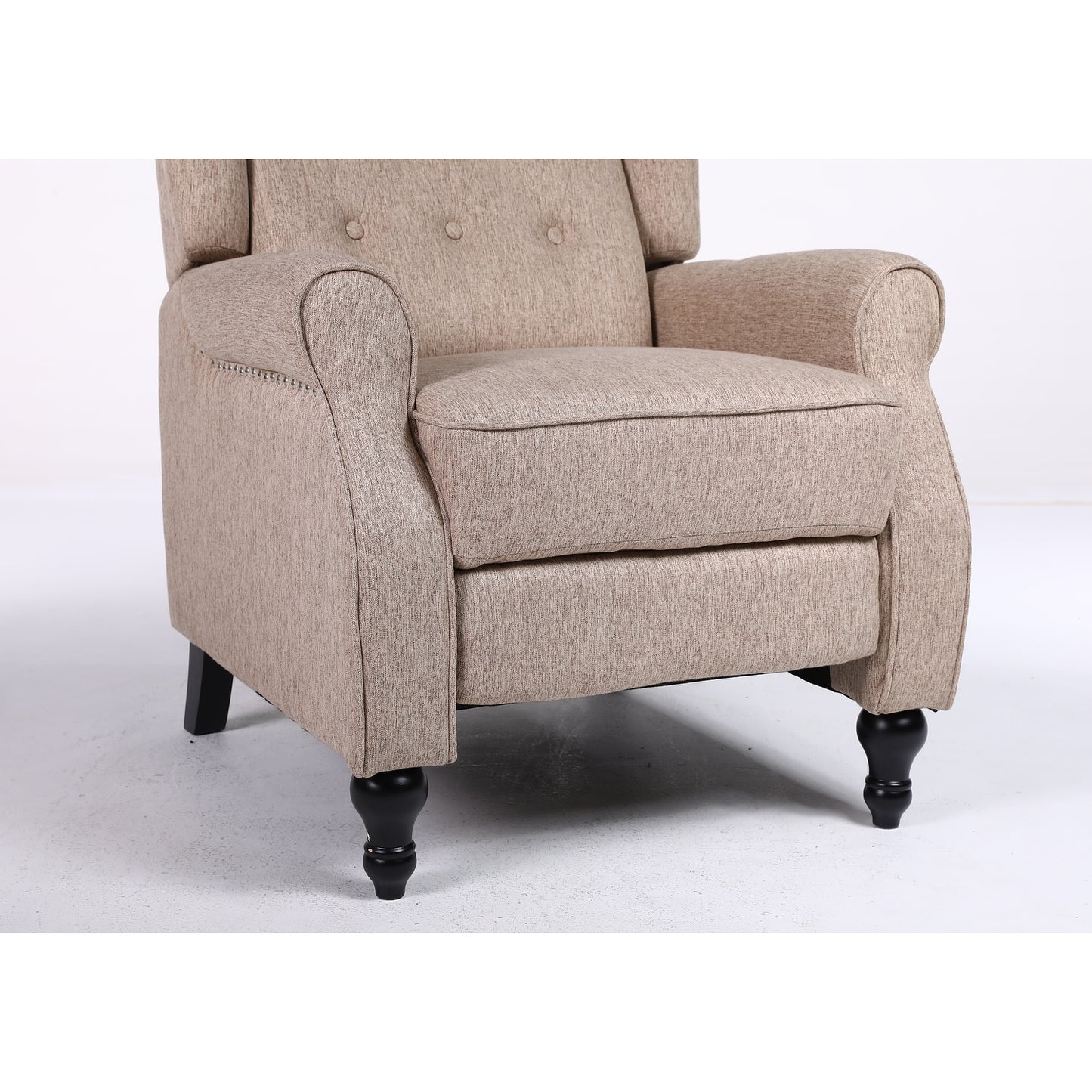 Πολυθρόνα Ανακλινόμενη ArteLibre ALNAIR Καφέ Ύφασμα 78x85x104cm - Hippiehome.gr