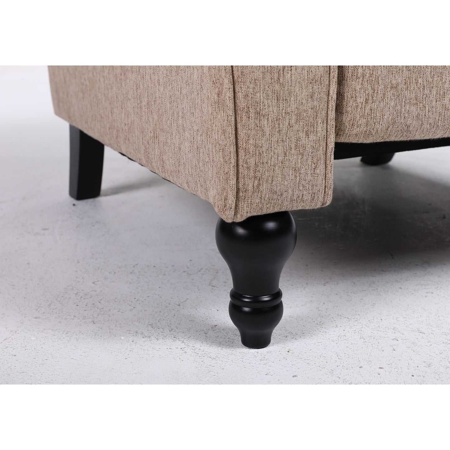 Πολυθρόνα Ανακλινόμενη ArteLibre ALNAIR Καφέ Ύφασμα 78x85x104cm - Hippiehome.gr