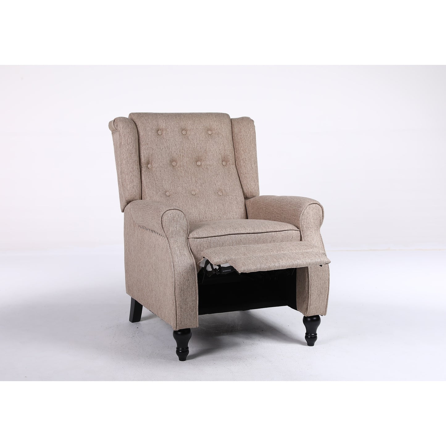 Πολυθρόνα Ανακλινόμενη ArteLibre ALNAIR Καφέ Ύφασμα 78x85x104cm - Hippiehome.gr