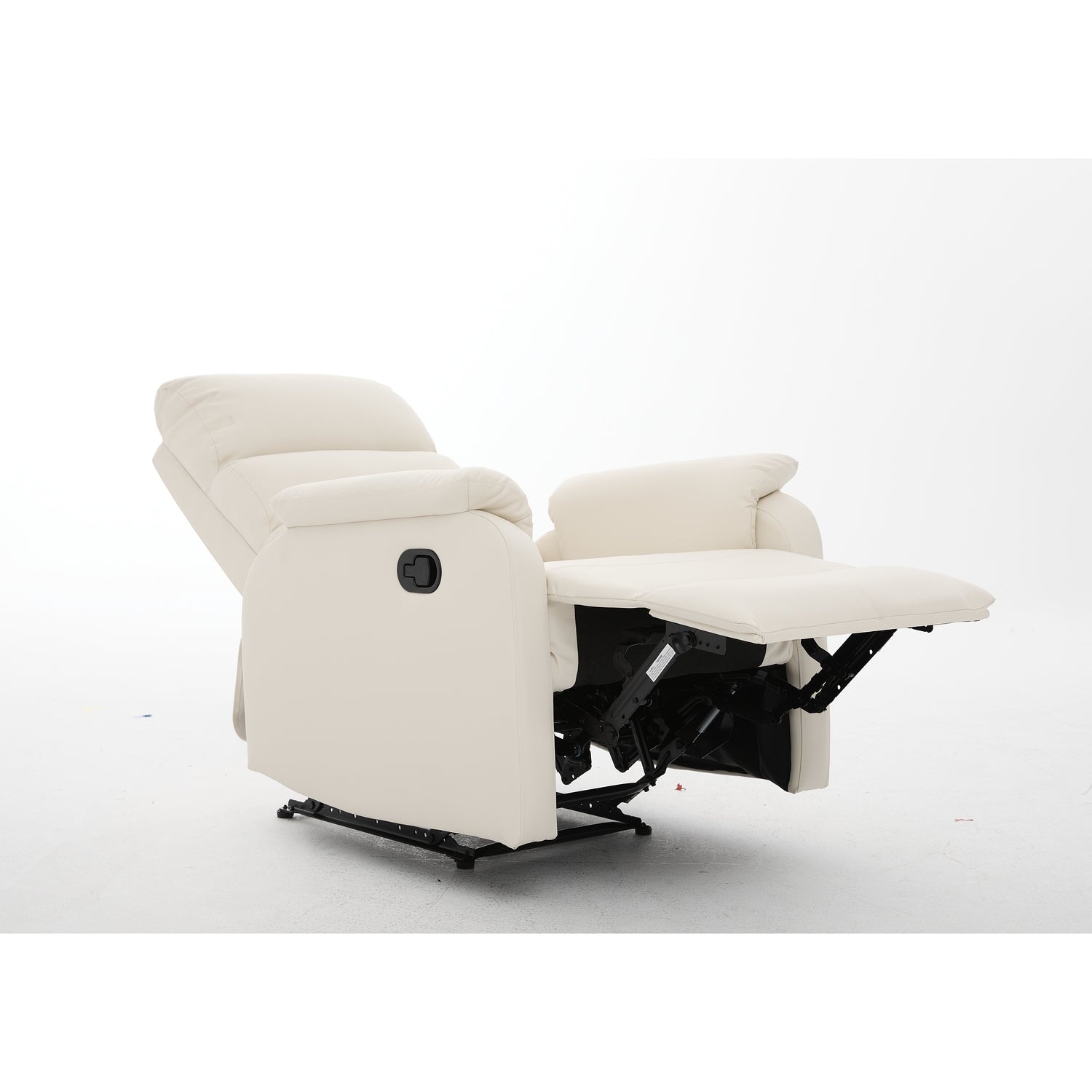 Πολυθρόνα Ανακλινόμενη ArteLibre TALITHA Μπεζ PU 79x97x101cm - Hippiehome.gr