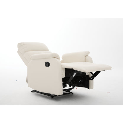 Πολυθρόνα Ανακλινόμενη ArteLibre TALITHA Μπεζ PU 79x97x101cm - Hippiehome.gr