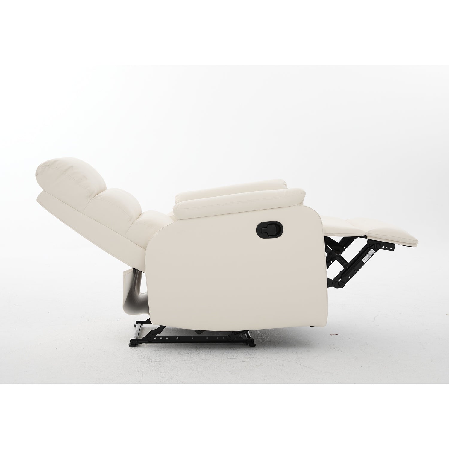 Πολυθρόνα Ανακλινόμενη ArteLibre TALITHA Μπεζ PU 79x97x101cm - Hippiehome.gr