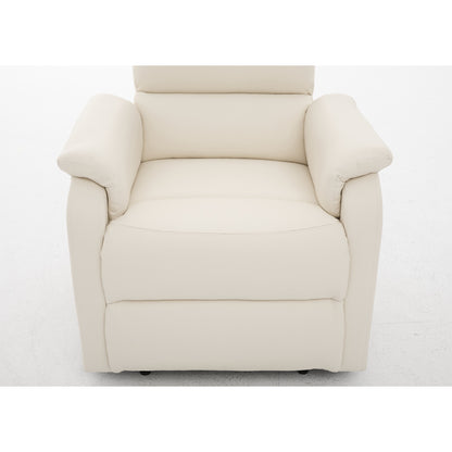 Πολυθρόνα Ανακλινόμενη ArteLibre TALITHA Μπεζ PU 79x97x101cm - Hippiehome.gr