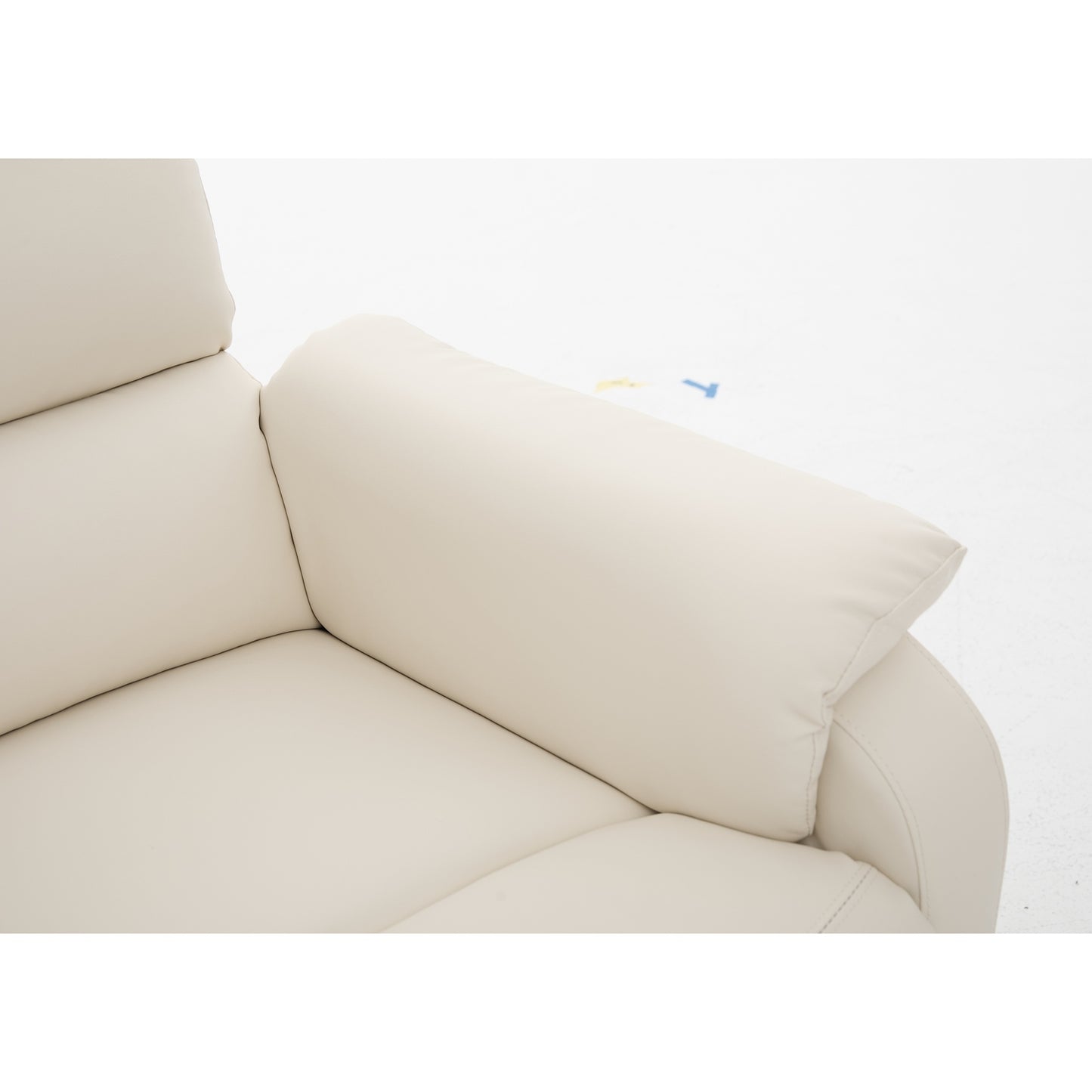 Πολυθρόνα Ανακλινόμενη ArteLibre TALITHA Μπεζ PU 79x97x101cm - Hippiehome.gr