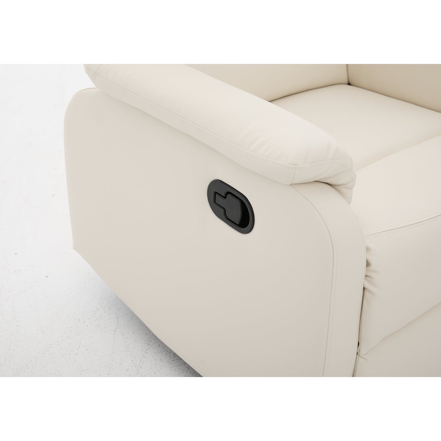 Πολυθρόνα Ανακλινόμενη ArteLibre TALITHA Μπεζ PU 79x97x101cm - Hippiehome.gr