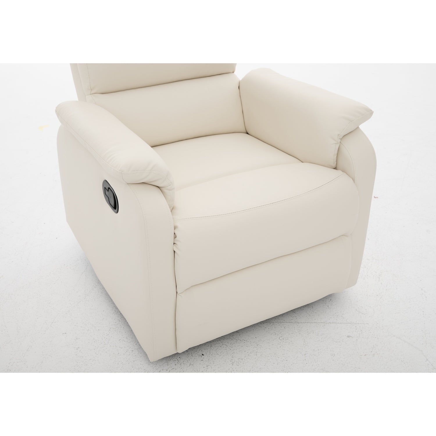 Πολυθρόνα Ανακλινόμενη ArteLibre TALITHA Μπεζ PU 79x97x101cm - Hippiehome.gr