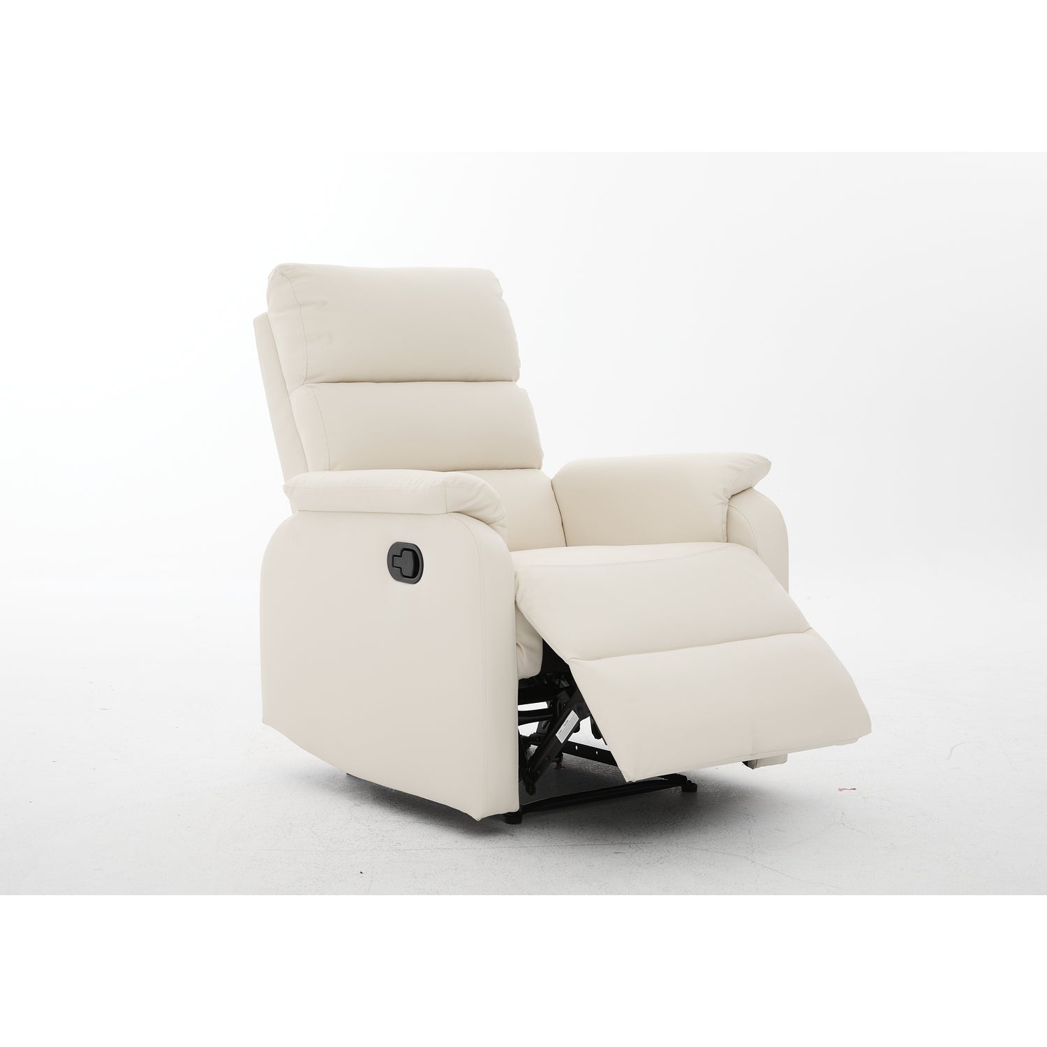 Πολυθρόνα Ανακλινόμενη ArteLibre TALITHA Μπεζ PU 79x97x101cm - Hippiehome.gr