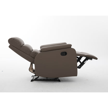 Πολυθρόνα Ανακλινόμενη ArteLibre TALITHA Καφέ PU 79x97x101cm - Hippiehome.gr