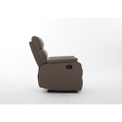 Πολυθρόνα Ανακλινόμενη ArteLibre TALITHA Καφέ PU 79x97x101cm - Hippiehome.gr