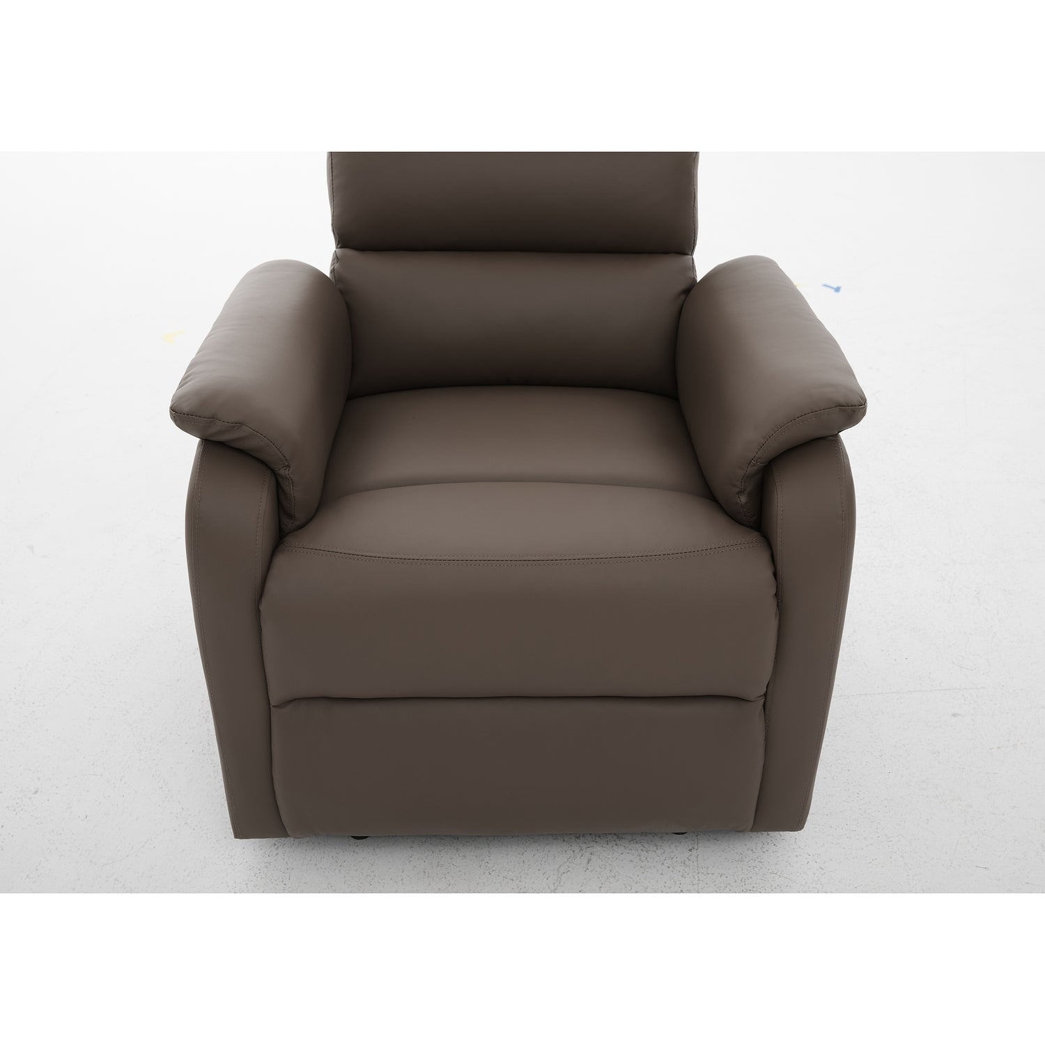 Πολυθρόνα Ανακλινόμενη ArteLibre TALITHA Καφέ PU 79x97x101cm - Hippiehome.gr