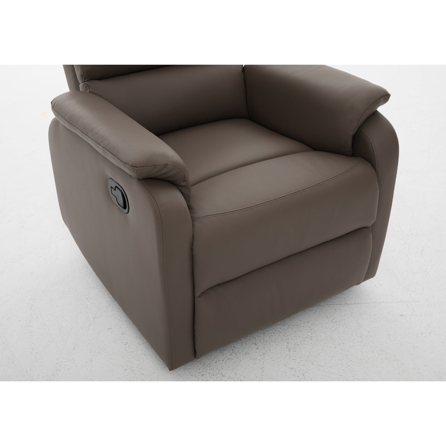 Πολυθρόνα Ανακλινόμενη ArteLibre TALITHA Καφέ PU 79x97x101cm - Hippiehome.gr