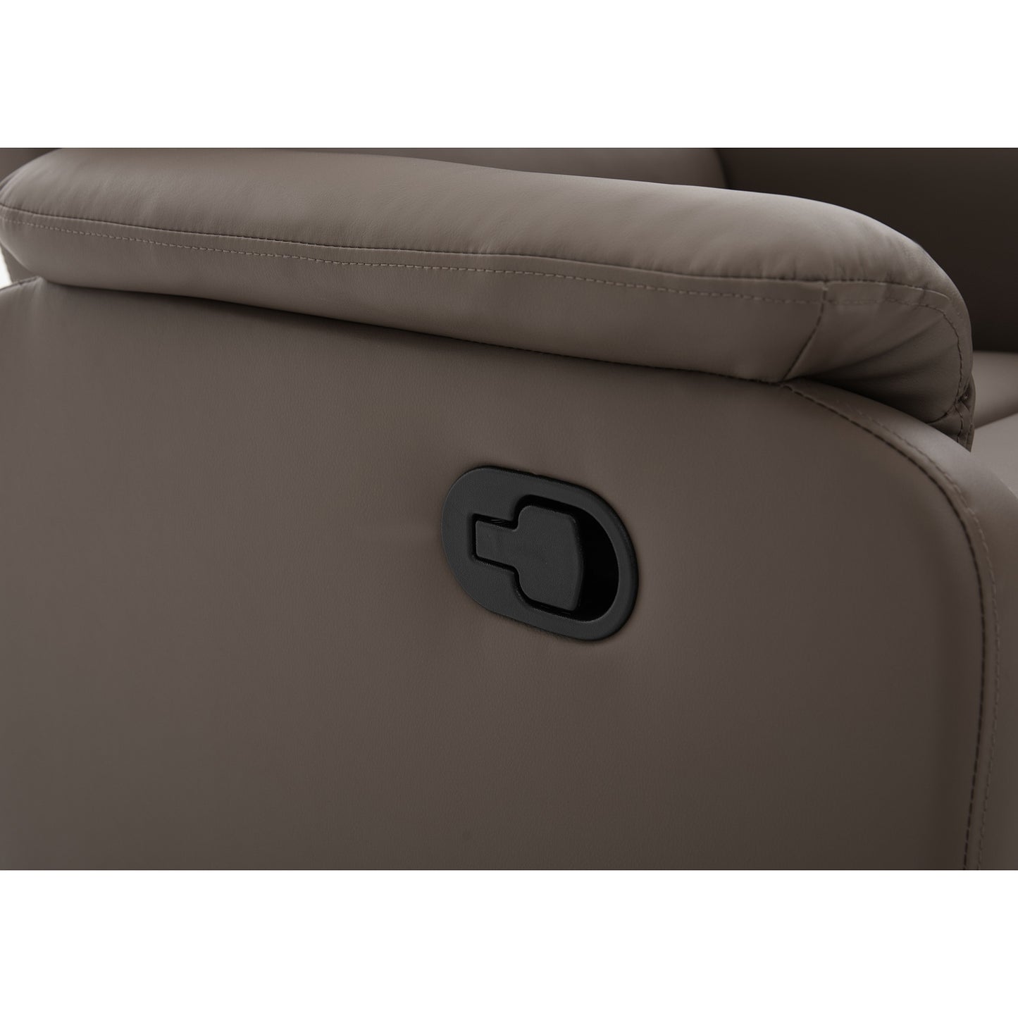 Πολυθρόνα Ανακλινόμενη ArteLibre TALITHA Καφέ PU 79x97x101cm - Hippiehome.gr