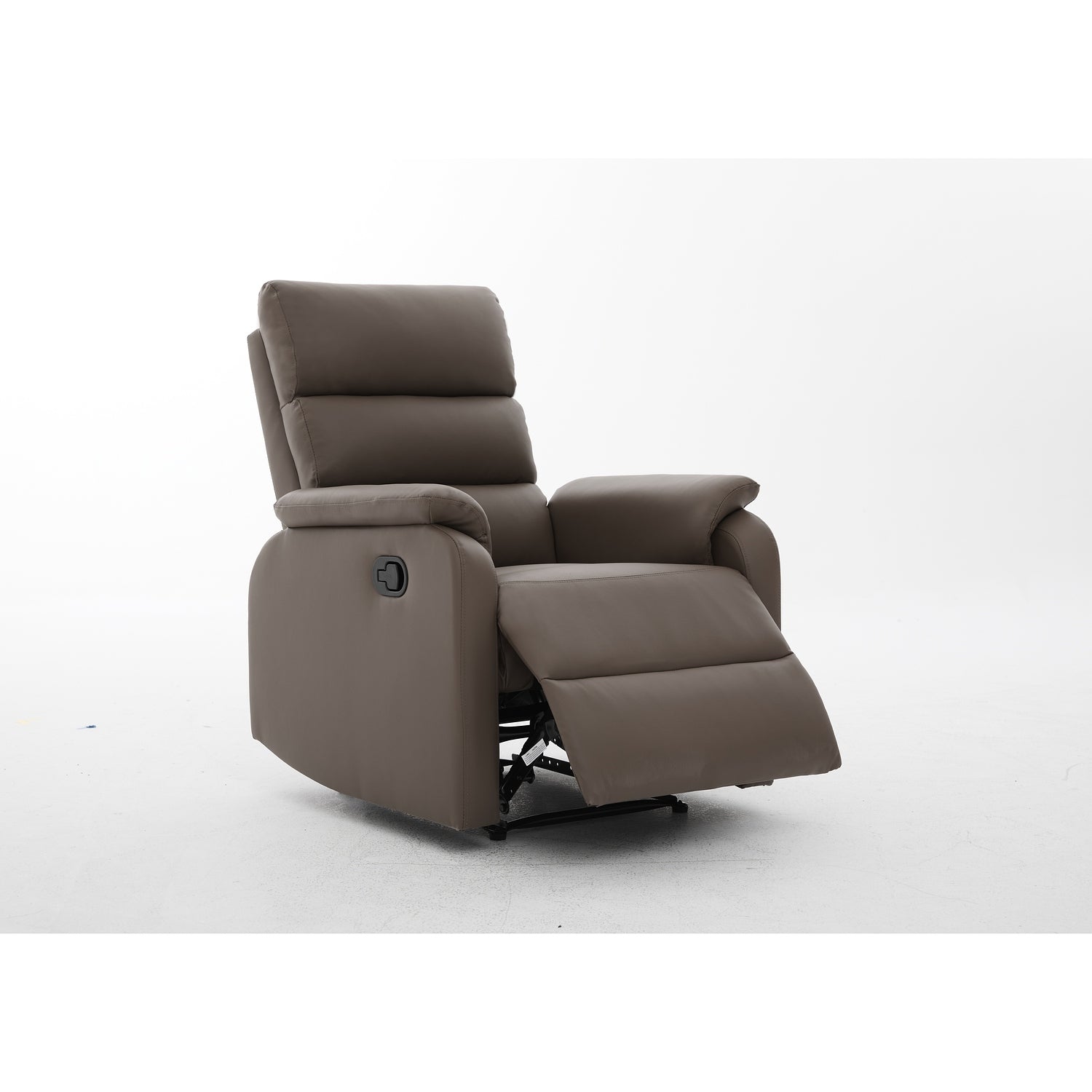Πολυθρόνα Ανακλινόμενη ArteLibre TALITHA Καφέ PU 79x97x101cm - Hippiehome.gr
