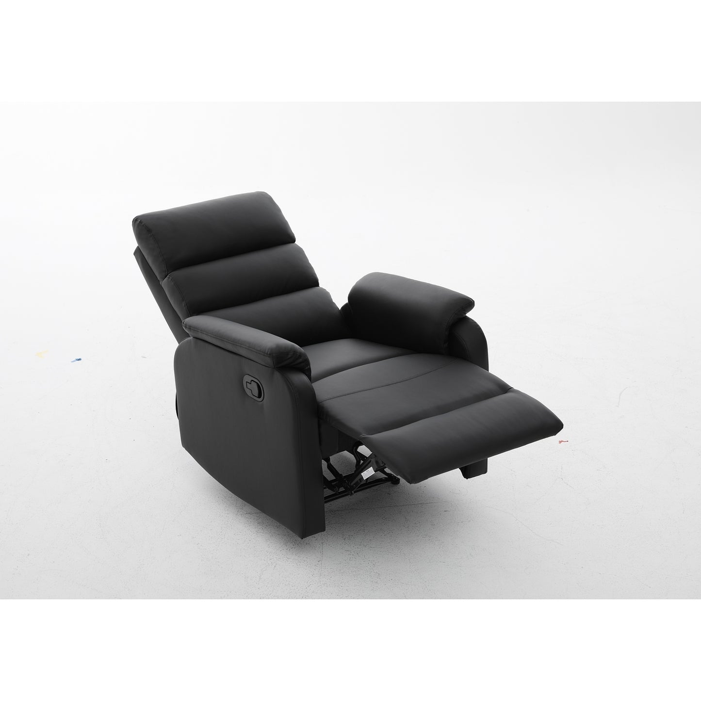 Πολυθρόνα Ανακλινόμενη ArteLibre TALITHA Μαύρο PU 79x97x101cm - Hippiehome.gr