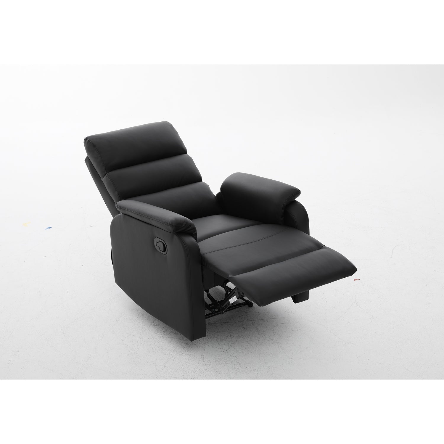 Πολυθρόνα Ανακλινόμενη ArteLibre TALITHA Μαύρο PU 79x97x101cm - Hippiehome.gr