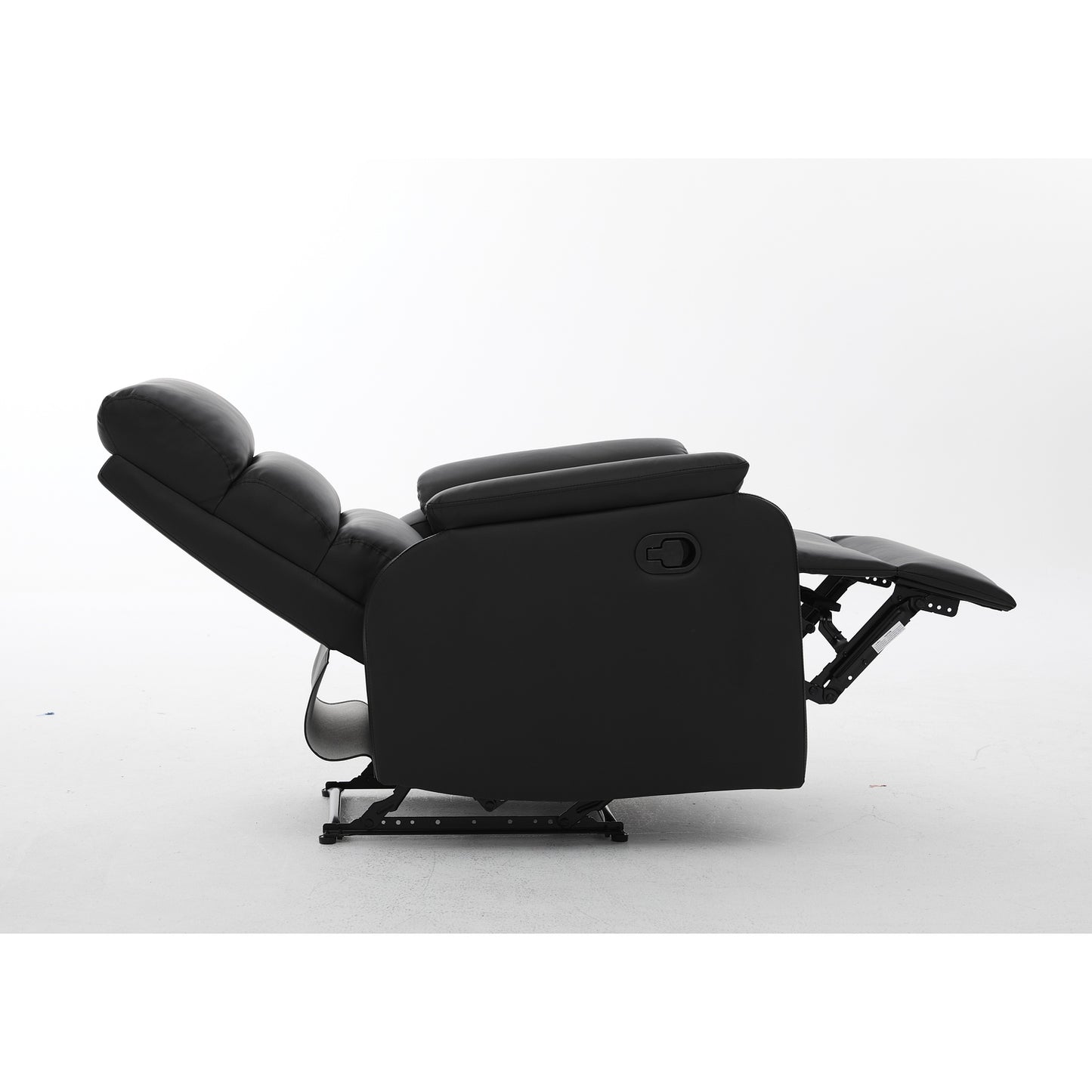 Πολυθρόνα Ανακλινόμενη ArteLibre TALITHA Μαύρο PU 79x97x101cm - Hippiehome.gr