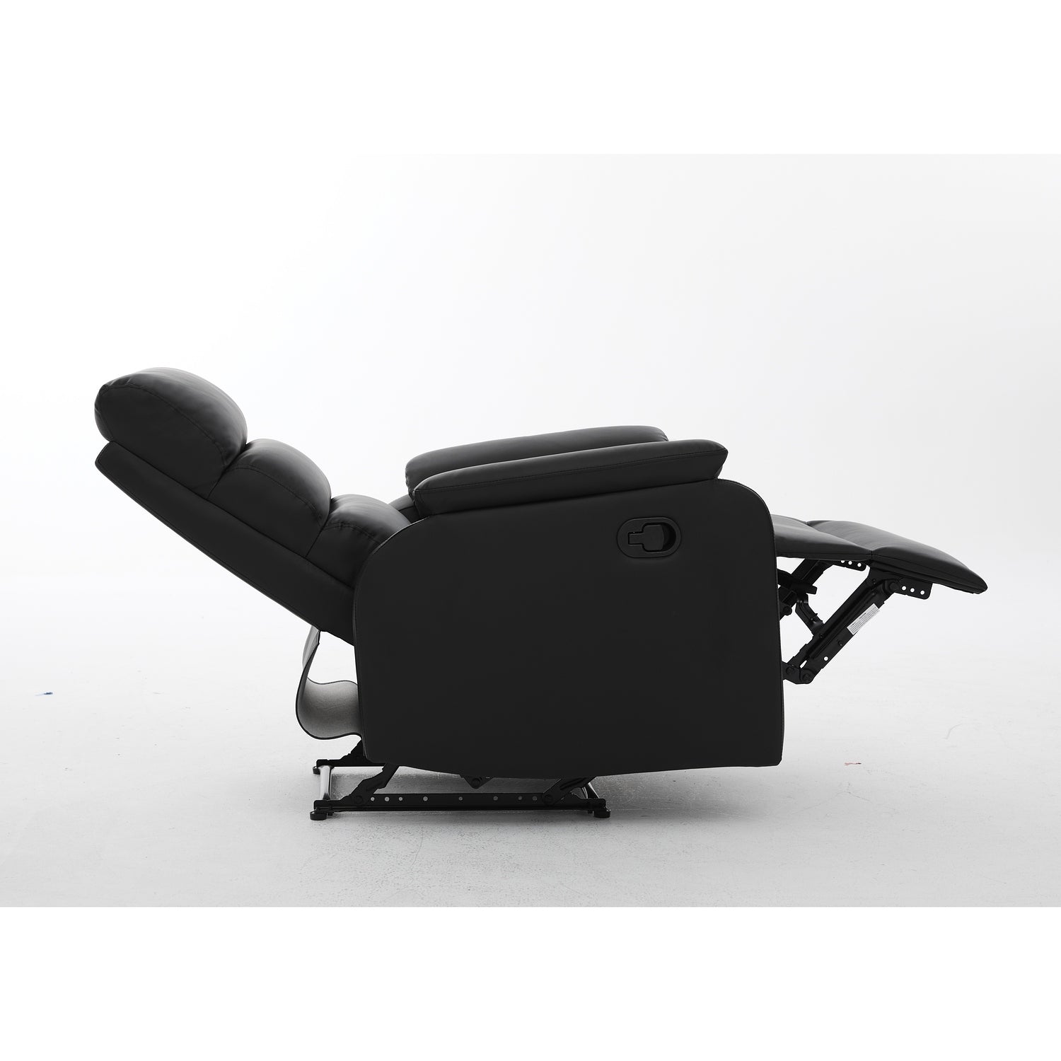 Πολυθρόνα Ανακλινόμενη ArteLibre TALITHA Μαύρο PU 79x97x101cm - Hippiehome.gr