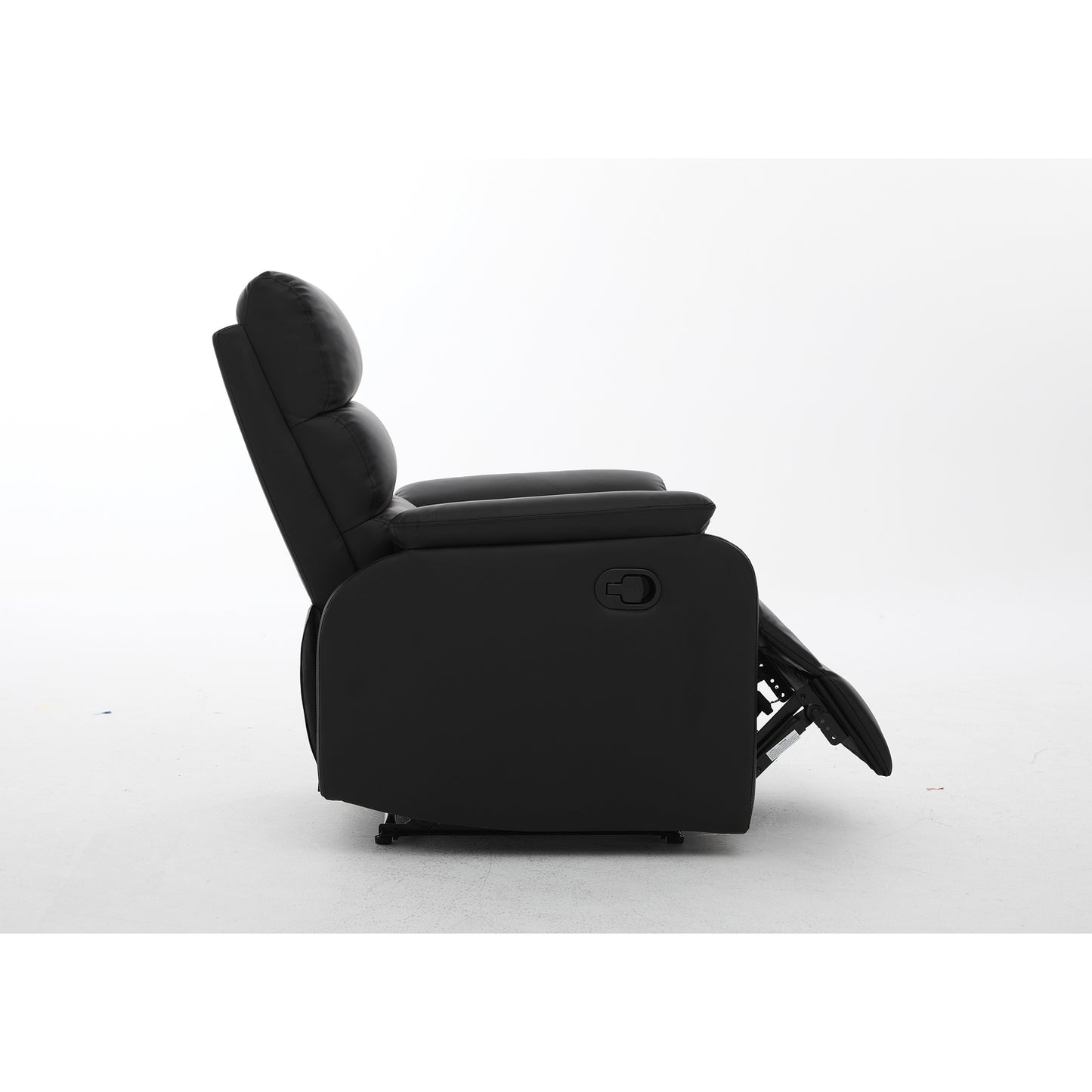 Πολυθρόνα Ανακλινόμενη ArteLibre TALITHA Μαύρο PU 79x97x101cm - Hippiehome.gr