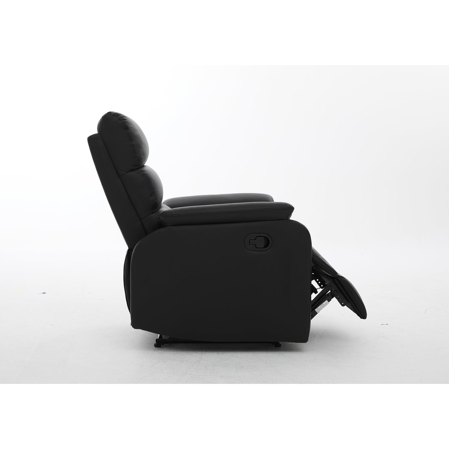 Πολυθρόνα Ανακλινόμενη ArteLibre TALITHA Μαύρο PU 79x97x101cm - Hippiehome.gr