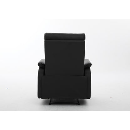 Πολυθρόνα Ανακλινόμενη ArteLibre TALITHA Μαύρο PU 79x97x101cm - Hippiehome.gr