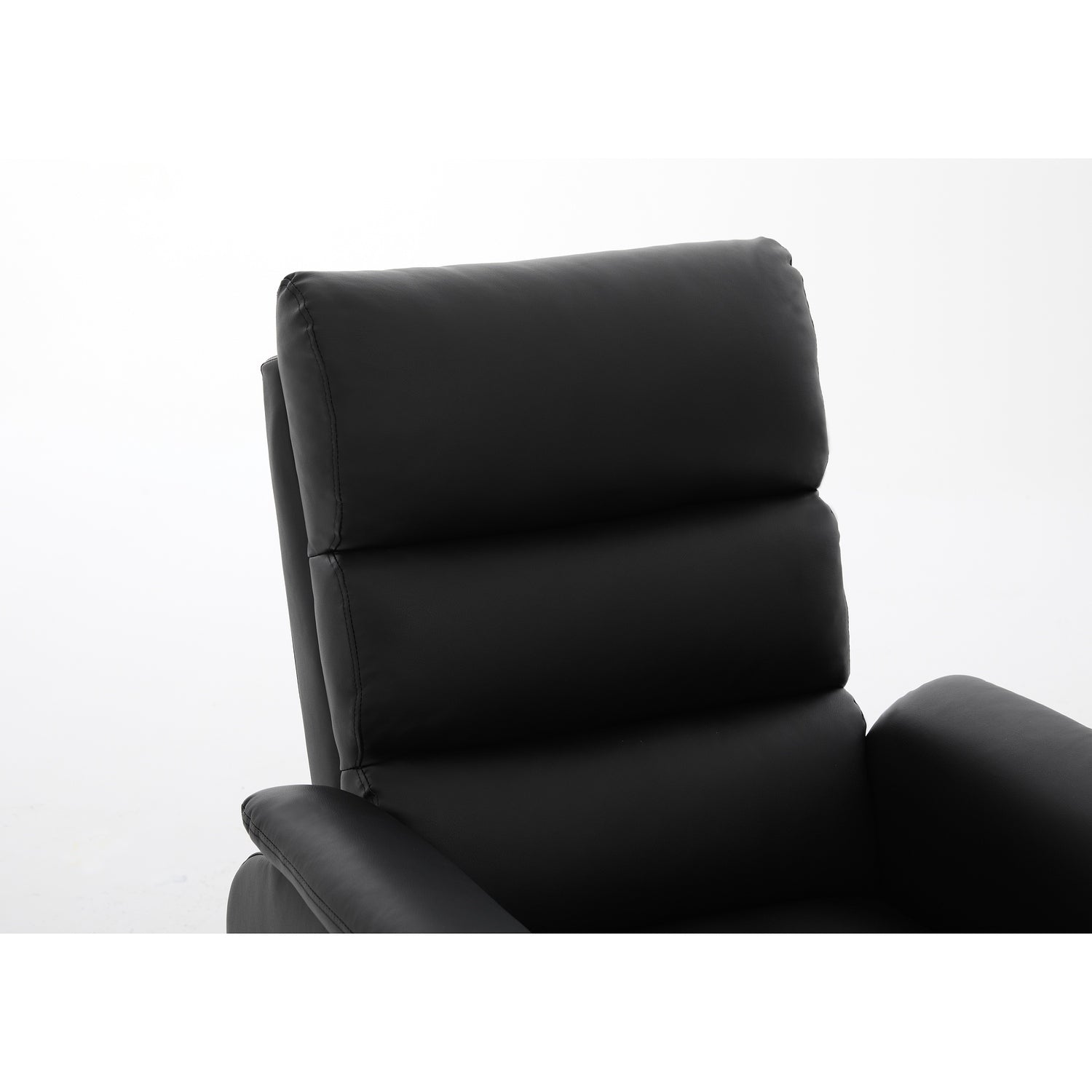 Πολυθρόνα Ανακλινόμενη ArteLibre TALITHA Μαύρο PU 79x97x101cm - Hippiehome.gr