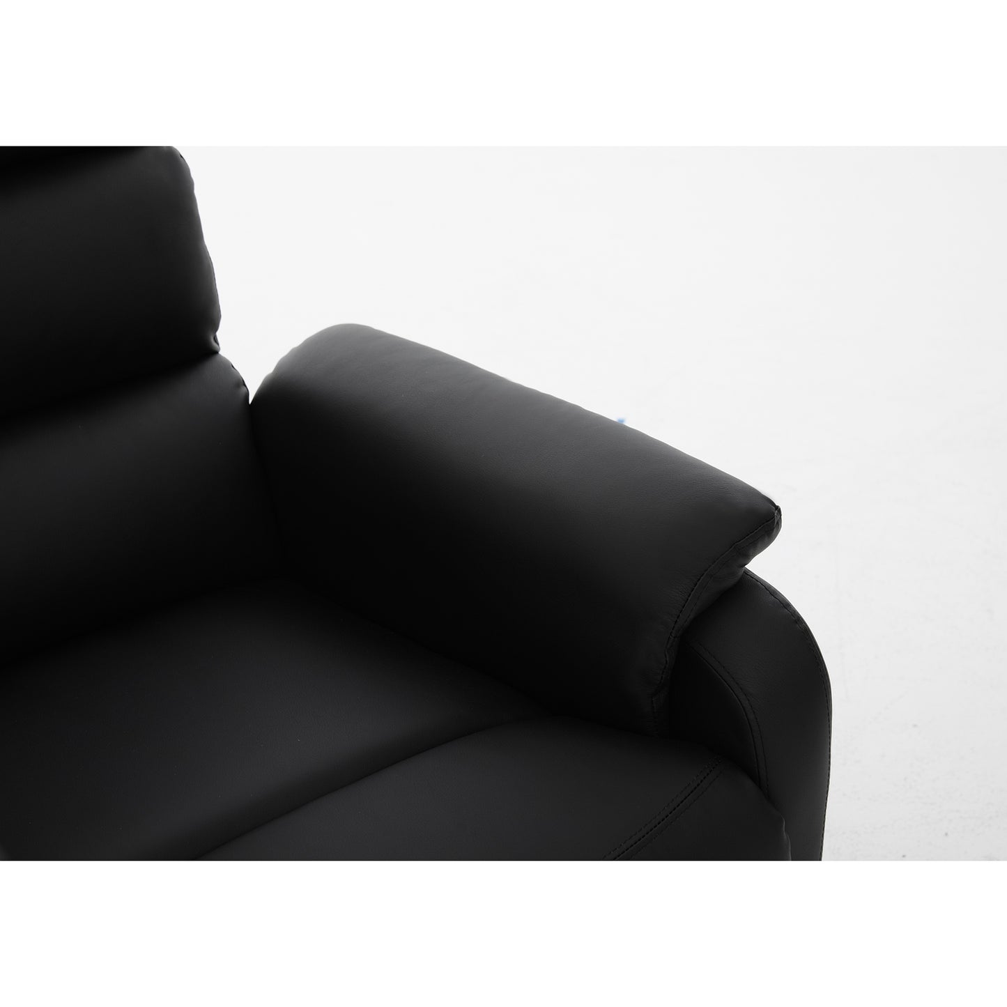 Πολυθρόνα Ανακλινόμενη ArteLibre TALITHA Μαύρο PU 79x97x101cm - Hippiehome.gr