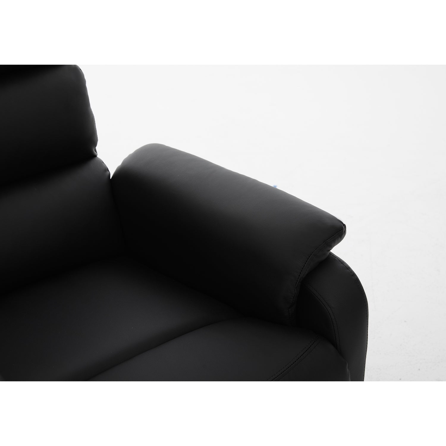 Πολυθρόνα Ανακλινόμενη ArteLibre TALITHA Μαύρο PU 79x97x101cm - Hippiehome.gr