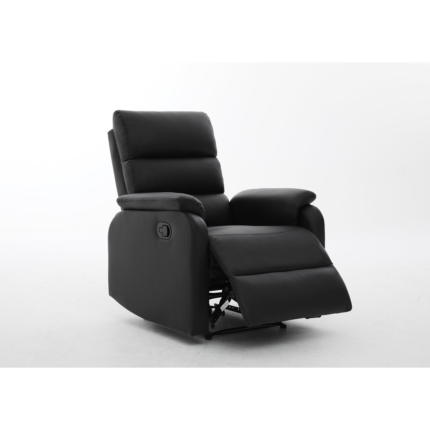 Πολυθρόνα Ανακλινόμενη ArteLibre TALITHA Μαύρο PU 79x97x101cm - Hippiehome.gr