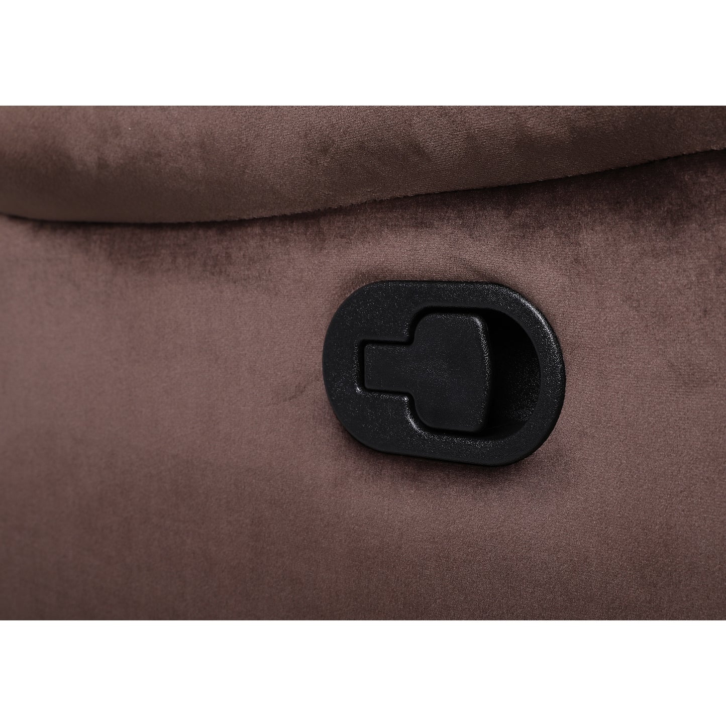 Πολυθρόνα Ανακλινόμενη ArteLibre NASHIRA Καφέ Βελούδο 88x90x99cm - Hippiehome.gr