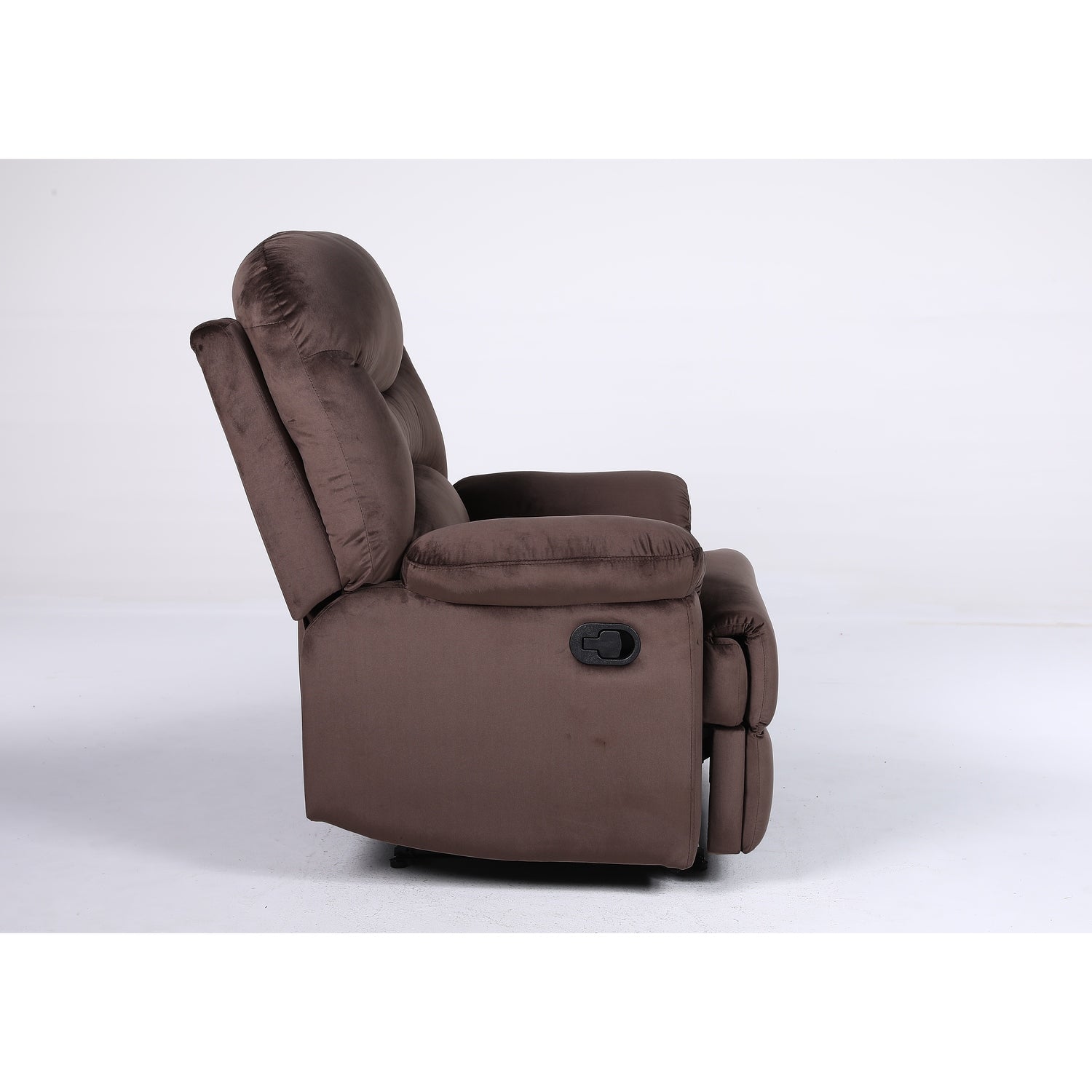 Πολυθρόνα Ανακλινόμενη ArteLibre NASHIRA Καφέ Βελούδο 88x90x99cm - Hippiehome.gr