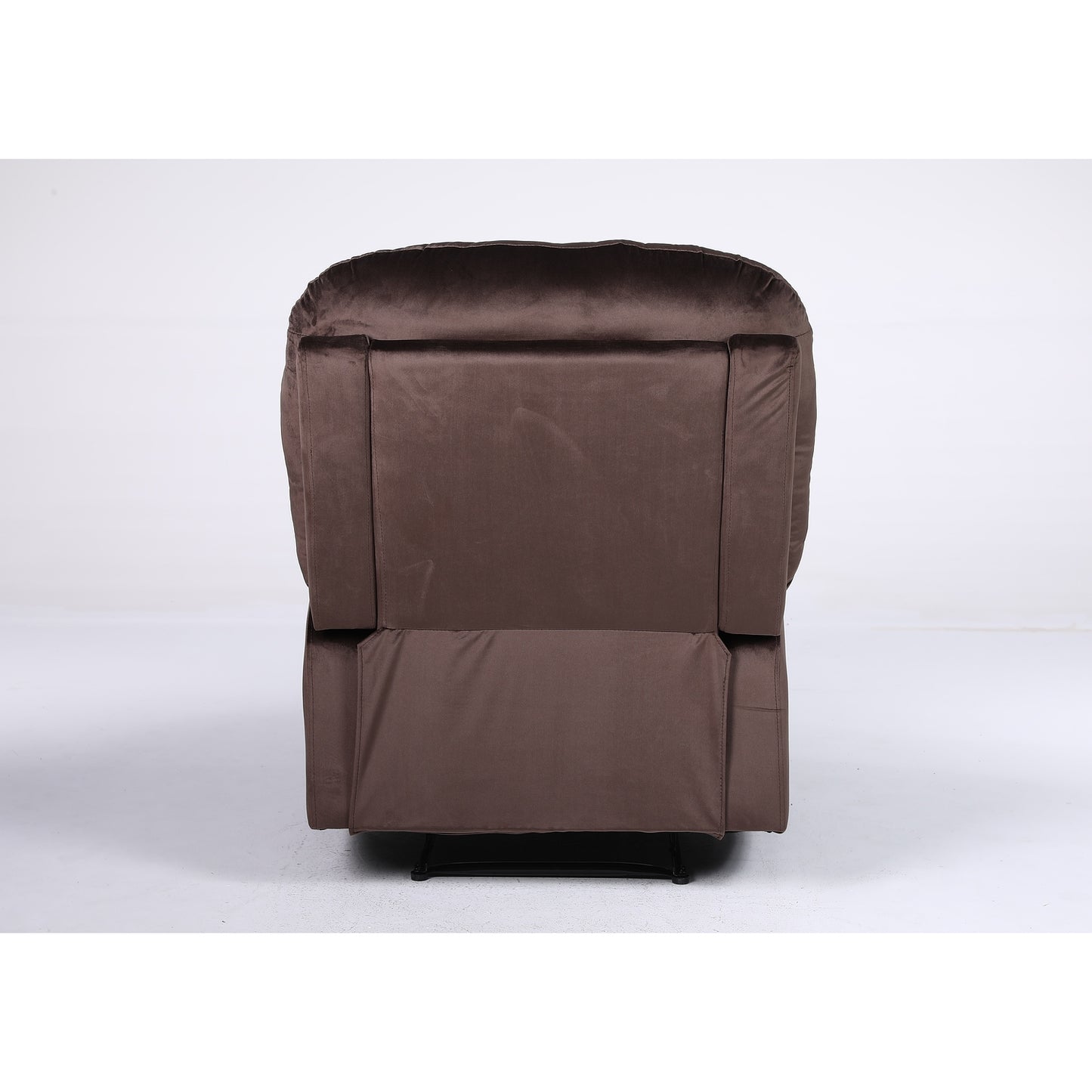 Πολυθρόνα Ανακλινόμενη ArteLibre NASHIRA Καφέ Βελούδο 88x90x99cm - Hippiehome.gr