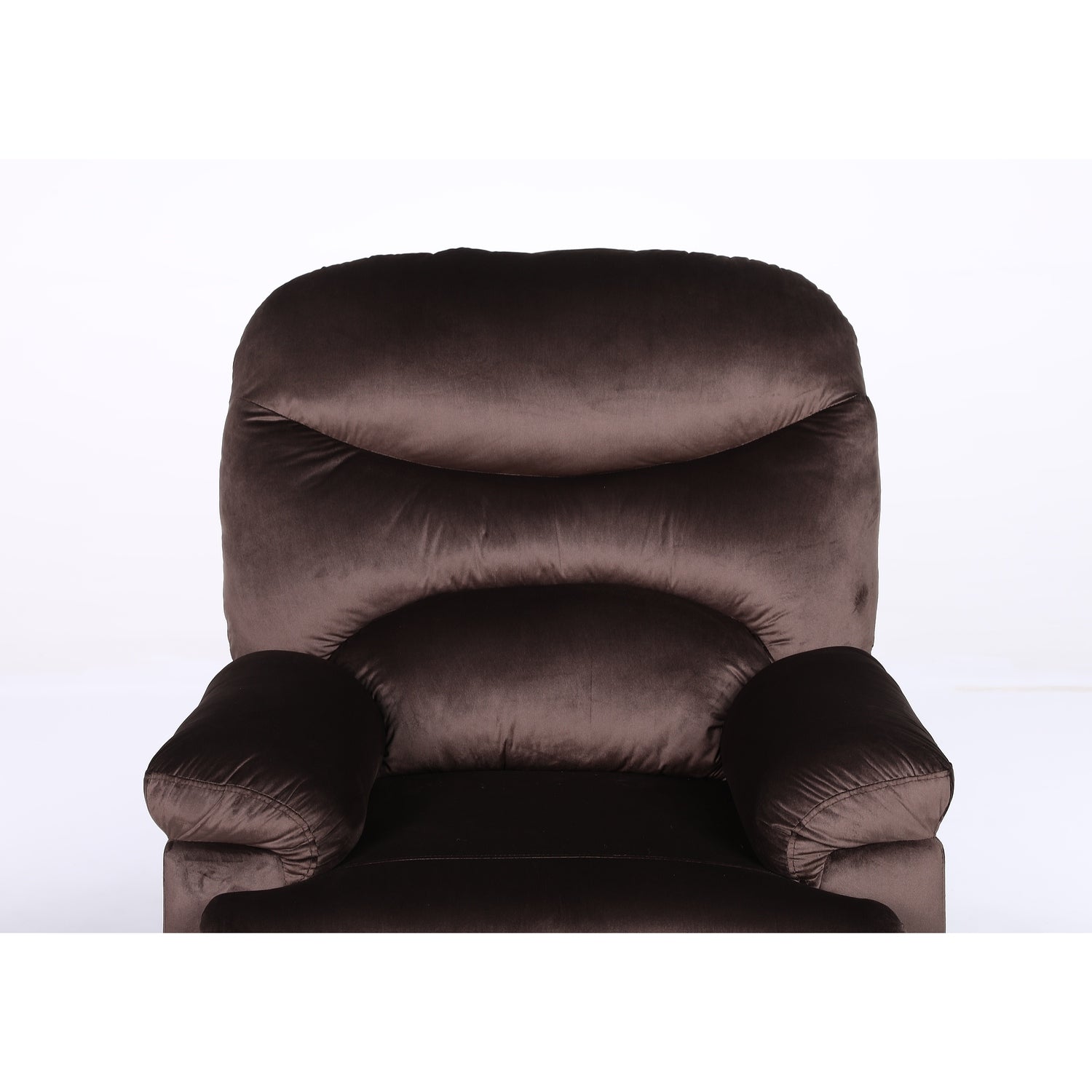 Πολυθρόνα Ανακλινόμενη ArteLibre NASHIRA Καφέ Βελούδο 88x90x99cm - Hippiehome.gr