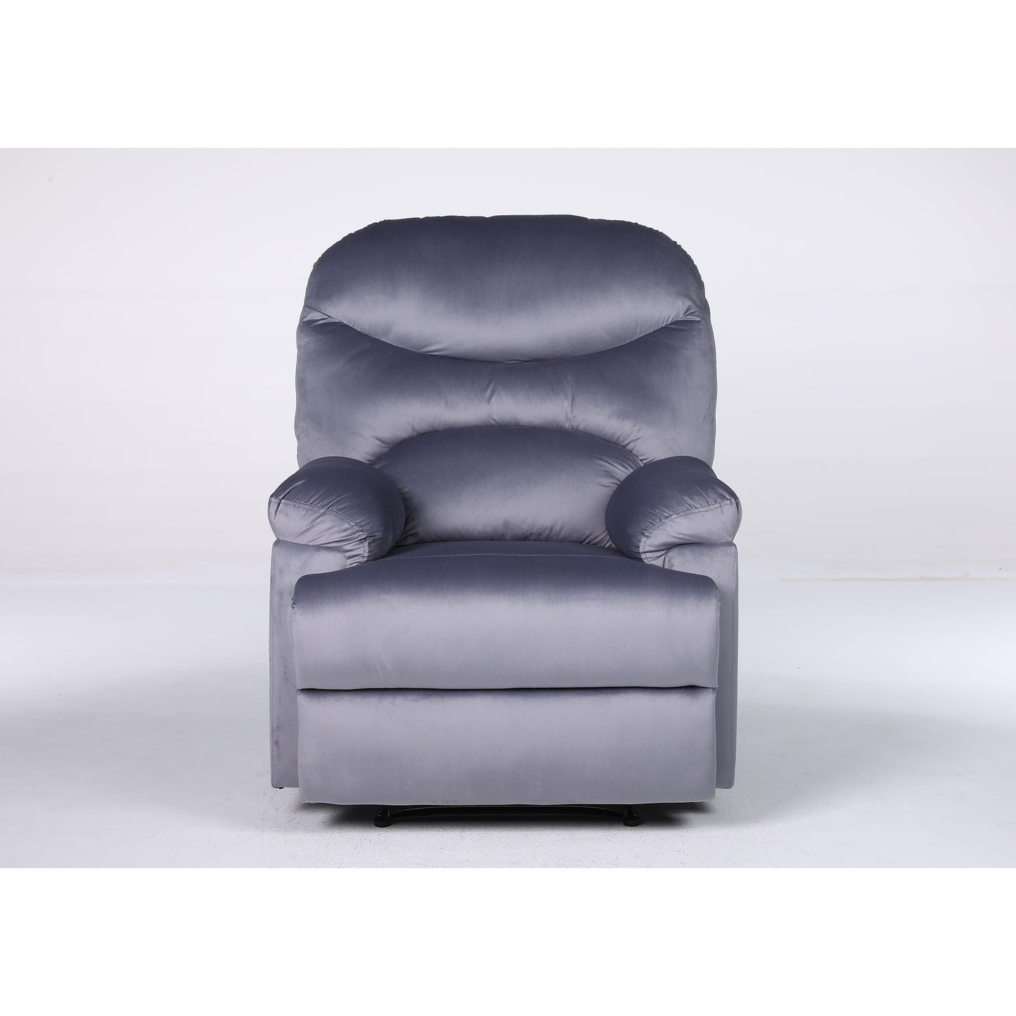 Πολυθρόνα Ανακλινόμενη ArteLibre NASHIRA Γκρι Βελούδο 88x90x99cm - Hippiehome.gr