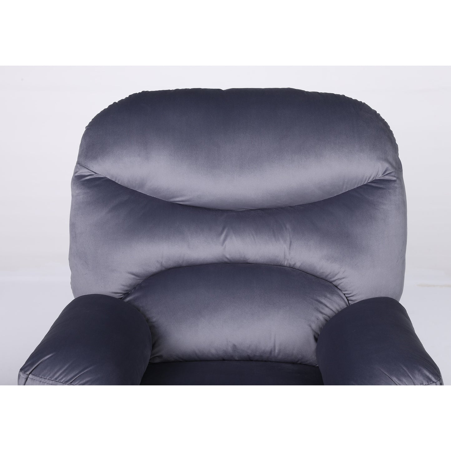 Πολυθρόνα Ανακλινόμενη ArteLibre NASHIRA Γκρι Βελούδο 88x90x99cm - Hippiehome.gr