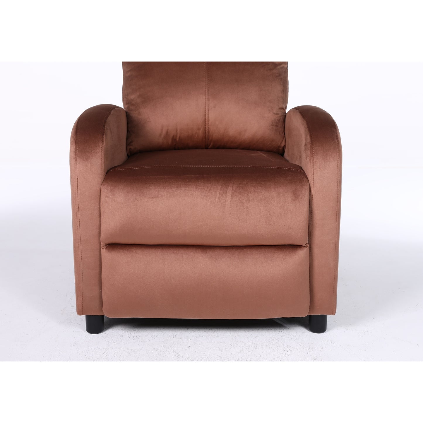 Πολυθρόνα Ανακλινόμενη ArteLibre TUREIS Καφέ Βελούδο 68x86x99cm - Hippiehome.gr