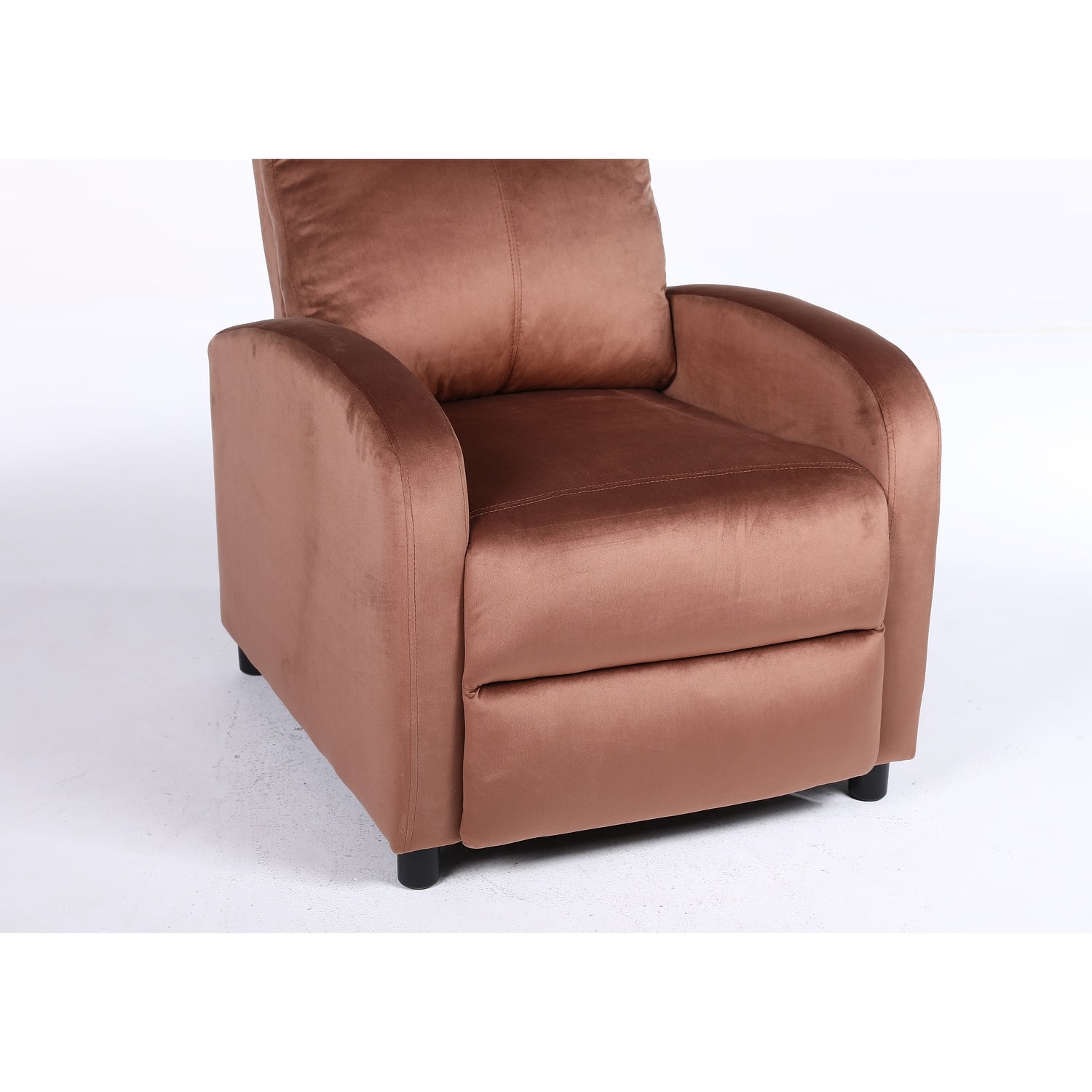 Πολυθρόνα Ανακλινόμενη ArteLibre TUREIS Καφέ Βελούδο 68x86x99cm - Hippiehome.gr