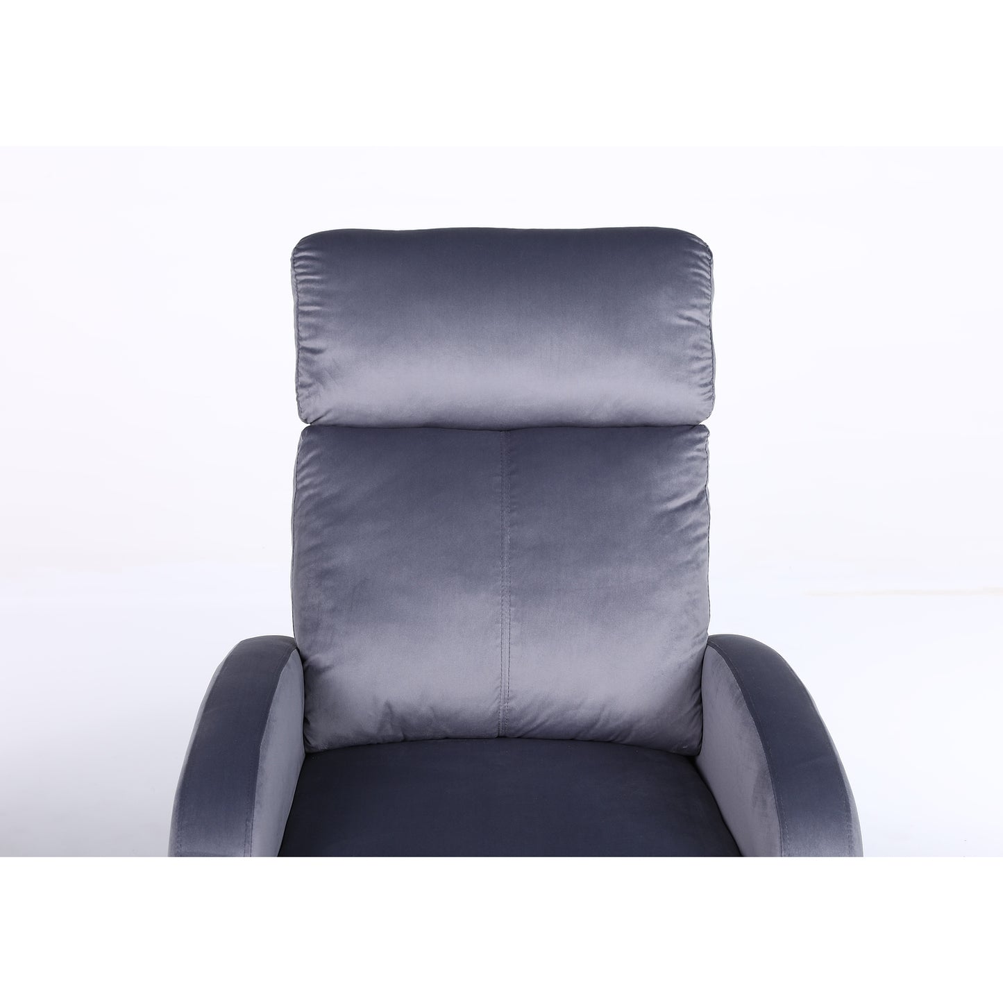 Πολυθρόνα Ανακλινόμενη ArteLibre TUREIS Γκρι Βελούδο 68x86x99cm - Hippiehome.gr