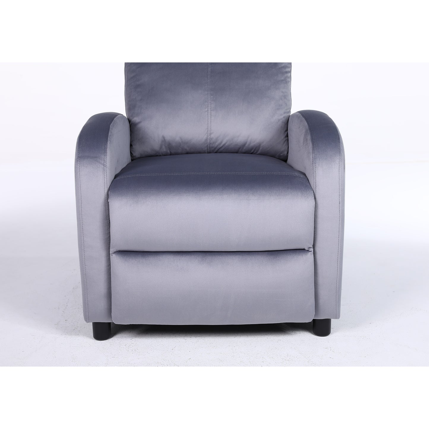 Πολυθρόνα Ανακλινόμενη ArteLibre TUREIS Γκρι Βελούδο 68x86x99cm - Hippiehome.gr