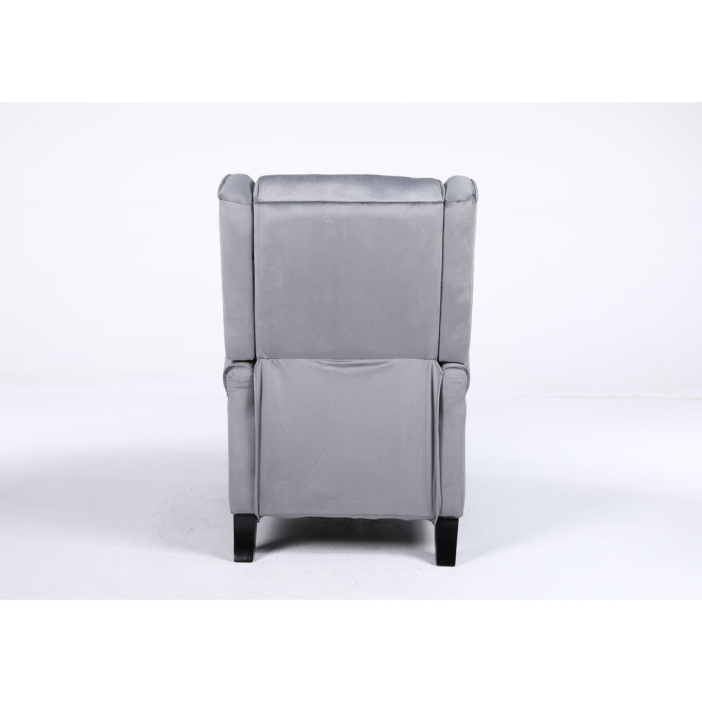 Πολυθρόνα Ανακλινόμενη ArteLibre MARKEB Γκρι Βελούδο 72x84x97cm - Hippiehome.gr