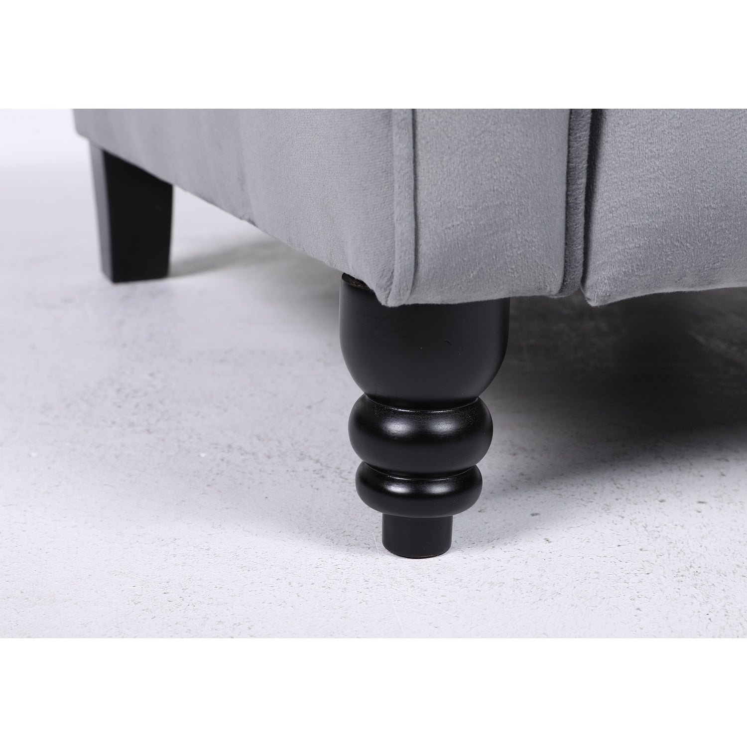 Πολυθρόνα Ανακλινόμενη ArteLibre MARKEB Γκρι Βελούδο 72x84x97cm - Hippiehome.gr