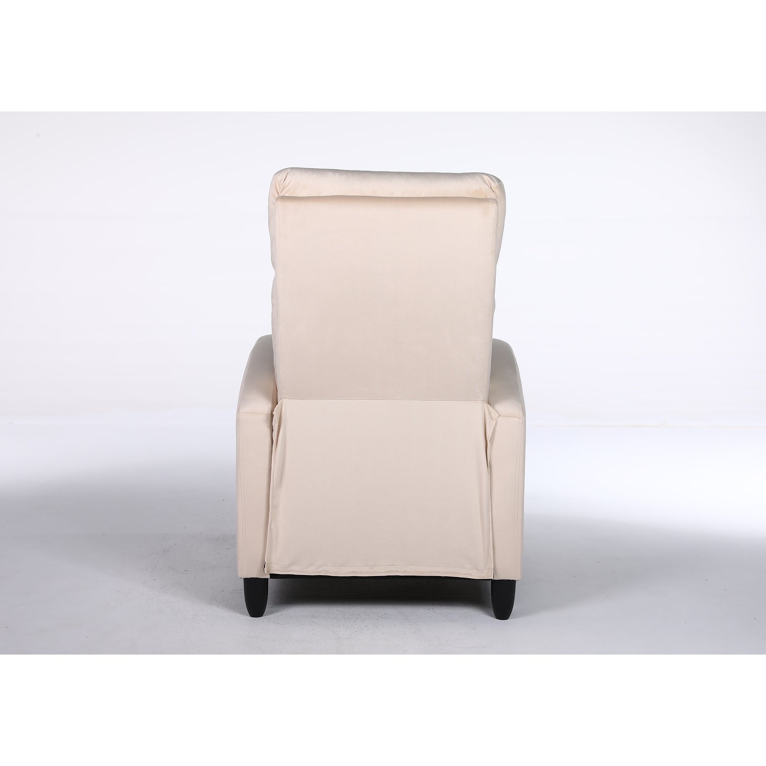 Πολυθρόνα Ανακλινόμενη ArteLibre ATRIA Εκρού Βελούδο 67.5x90x104cm - Hippiehome.gr