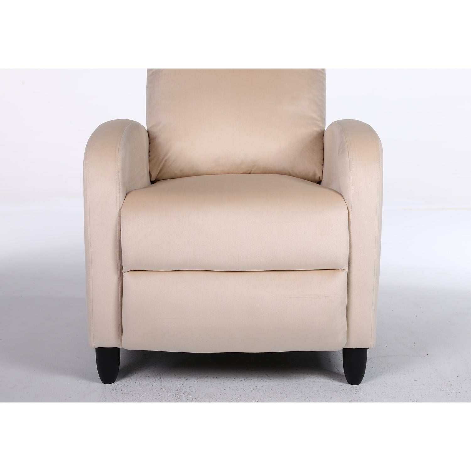 Πολυθρόνα Ανακλινόμενη ArteLibre ATRIA Εκρού Βελούδο 67.5x90x104cm - Hippiehome.gr