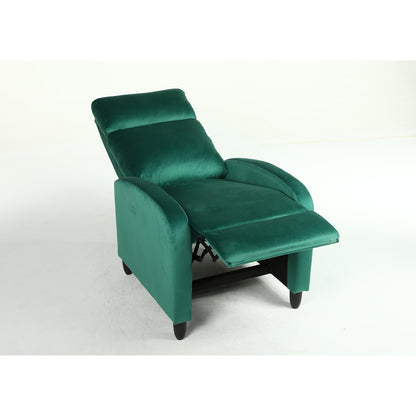 Πολυθρόνα Ανακλινόμενη ArteLibre ATRIA Πράσινο Βελούδο 67.5x90x104cm - Hippiehome.gr