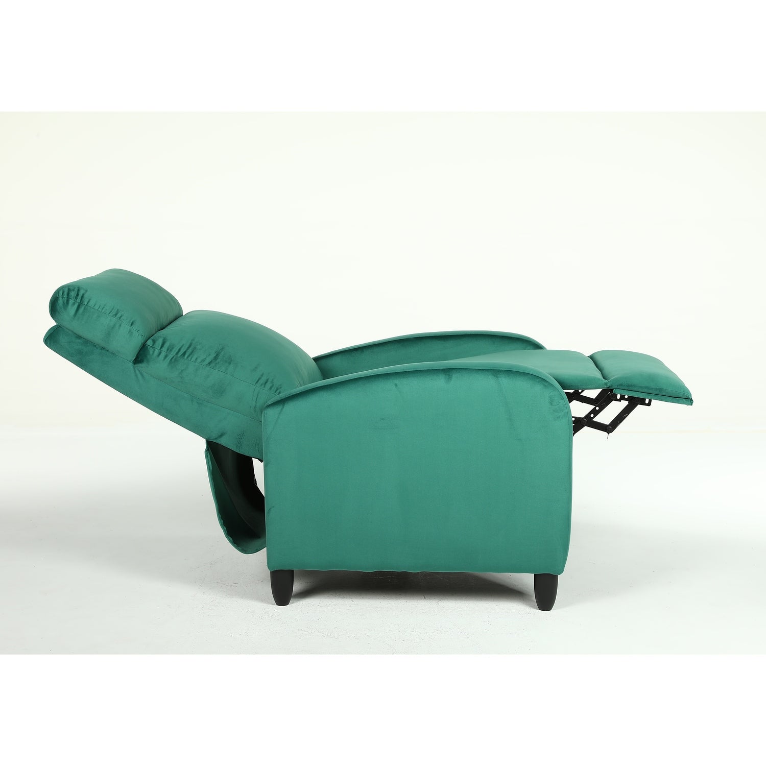 Πολυθρόνα Ανακλινόμενη ArteLibre ATRIA Πράσινο Βελούδο 67.5x90x104cm - Hippiehome.gr
