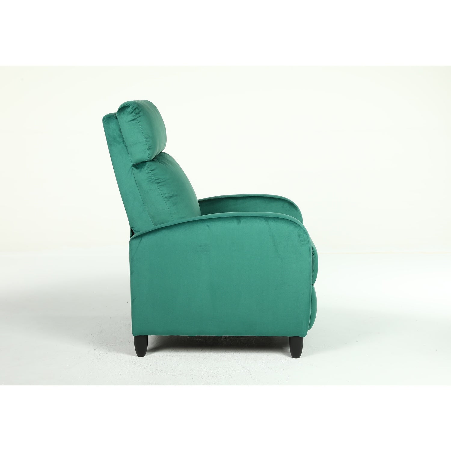 Πολυθρόνα Ανακλινόμενη ArteLibre ATRIA Πράσινο Βελούδο 67.5x90x104cm - Hippiehome.gr