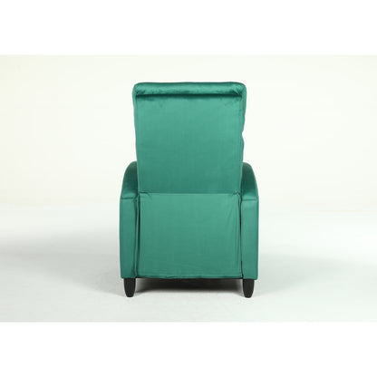 Πολυθρόνα Ανακλινόμενη ArteLibre ATRIA Πράσινο Βελούδο 67.5x90x104cm - Hippiehome.gr
