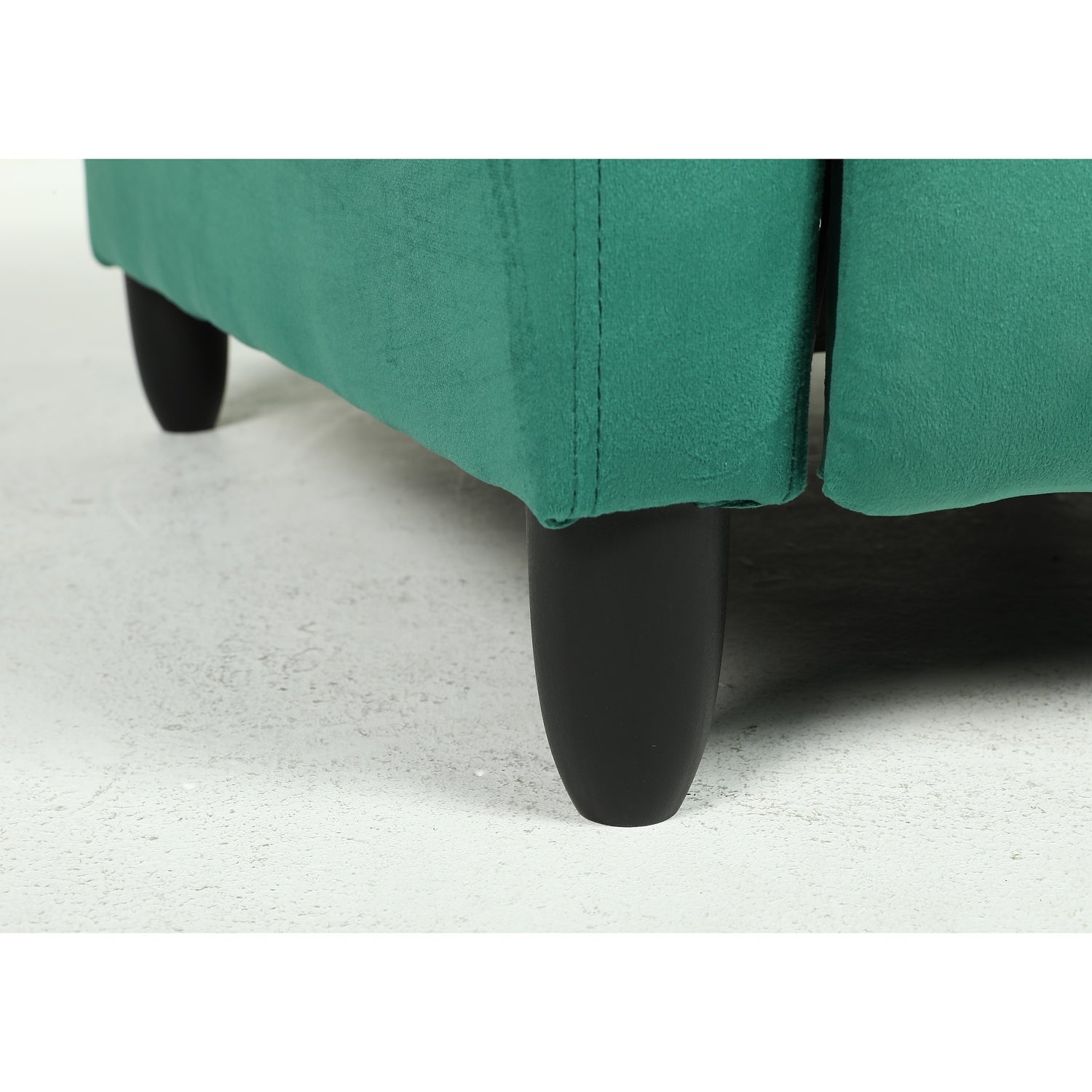 Πολυθρόνα Ανακλινόμενη ArteLibre ATRIA Πράσινο Βελούδο 67.5x90x104cm - Hippiehome.gr