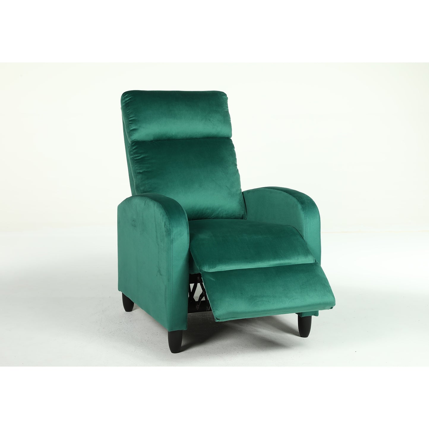 Πολυθρόνα Ανακλινόμενη ArteLibre ATRIA Πράσινο Βελούδο 67.5x90x104cm - Hippiehome.gr